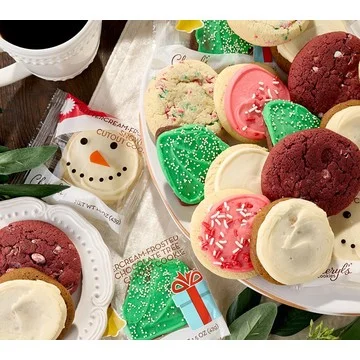 SH 12/2 Cheryl's 24-Piece Holiday Cookie Assortment