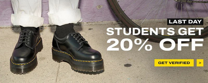 Students get 20% off