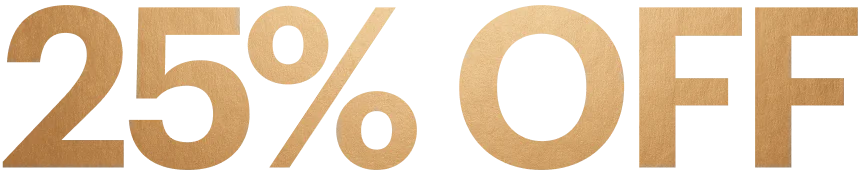 25% OFF