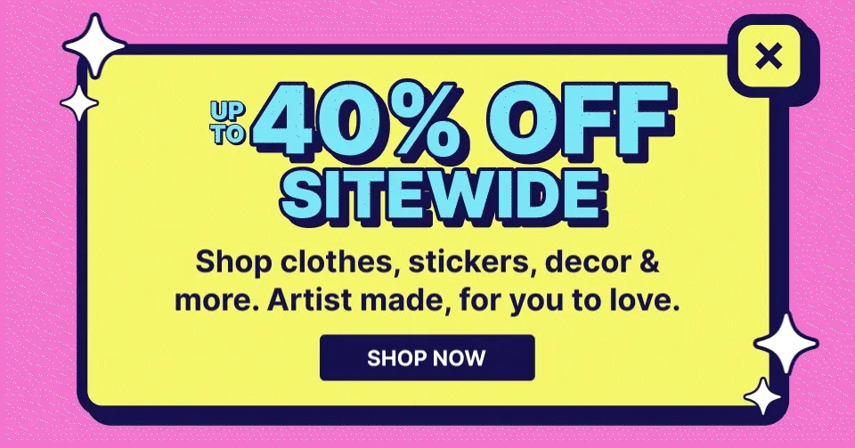 Up to 40% Off Sitewide