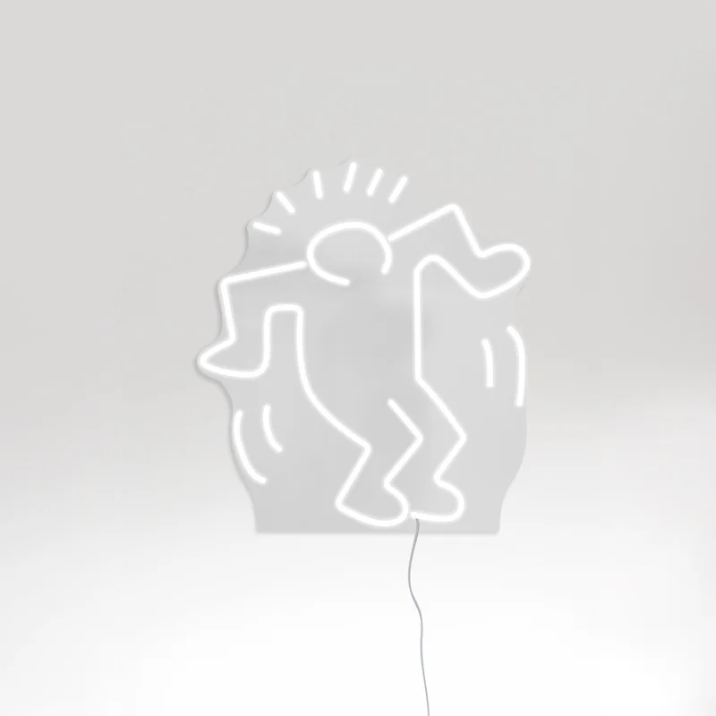 Image of Dancing Man, YP x Keith Haring, LED neon sign