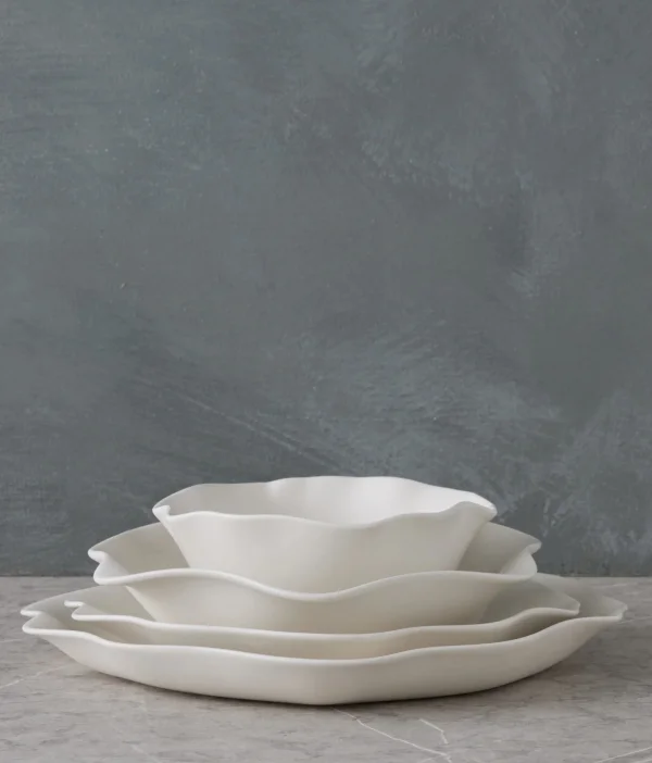 Shop Nadia Satin Matte Stoneware Dinnerware