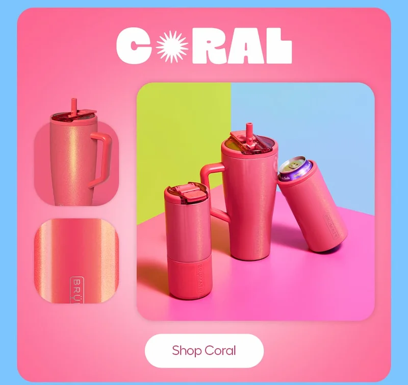 Bold, juicy, and impossible to ignore. Shop Coral