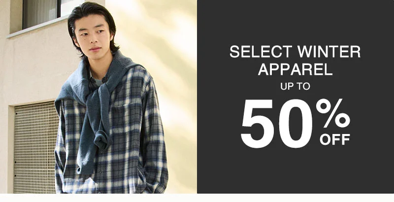 Shop Select Winter Apparel Up to 50% OFF