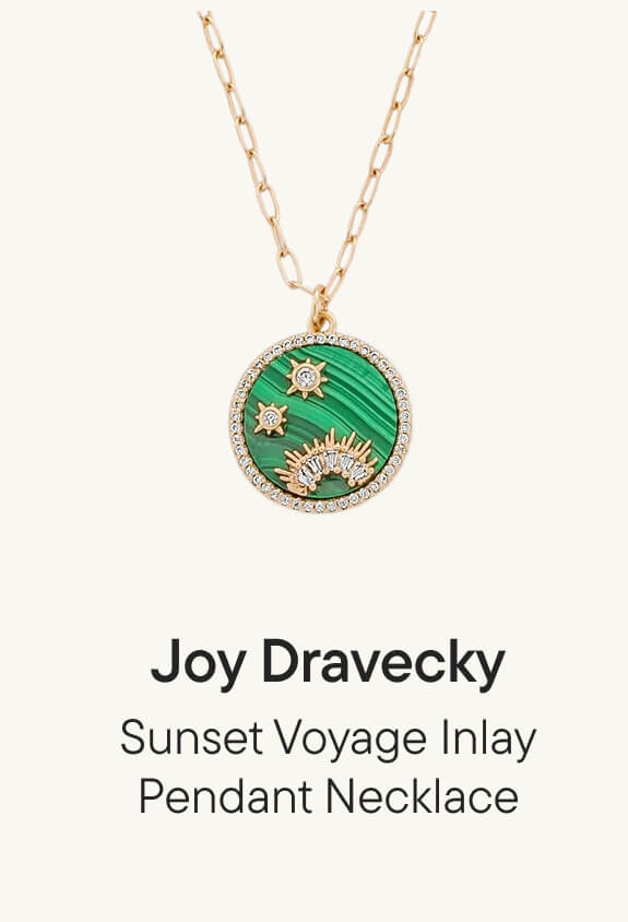 Rocksbox Exclusive Sunset Voyage Inlay Pendant Necklace