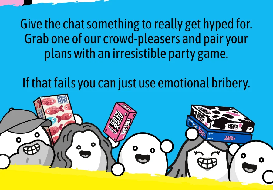 Give the chat something to really get hyped for.