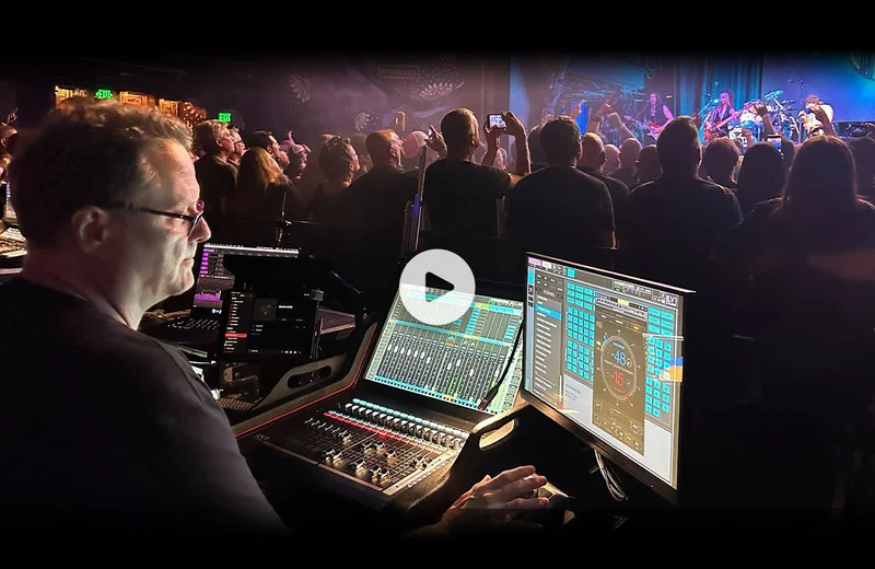 Mixing Bruce Dickinson (Iron Maiden) Live: Ken “Pooch” Van Druten on Tour with LV1 Classic
