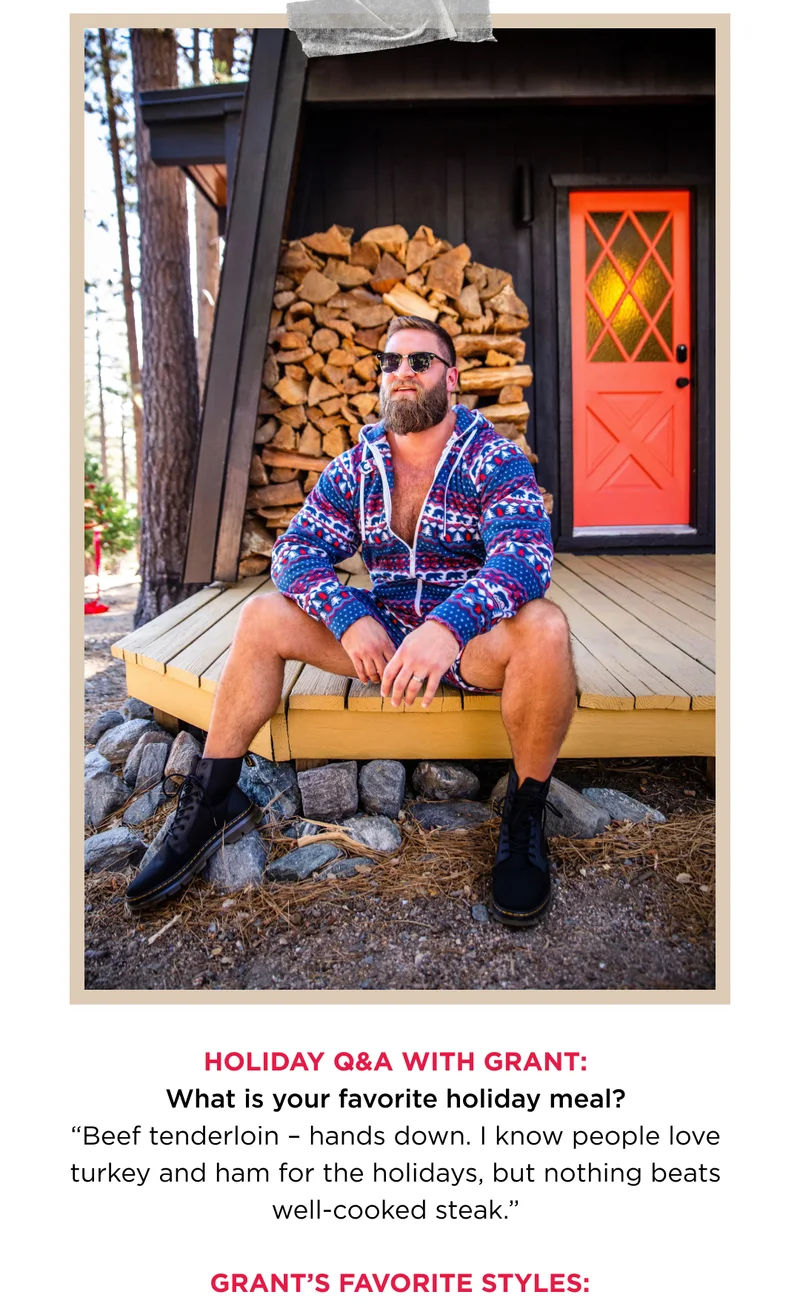 SHOP GRANT'S FAVORITE STYLES
