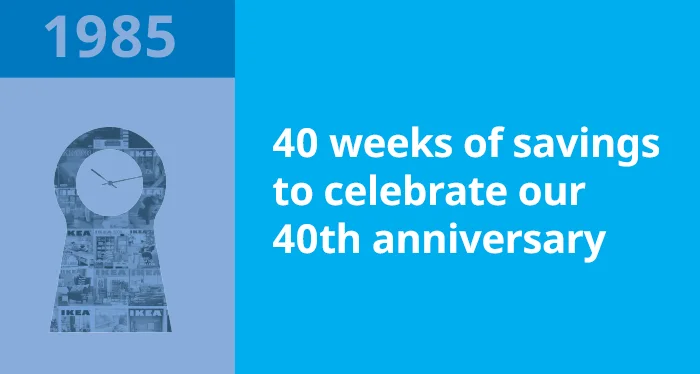 40 weeks of savings!