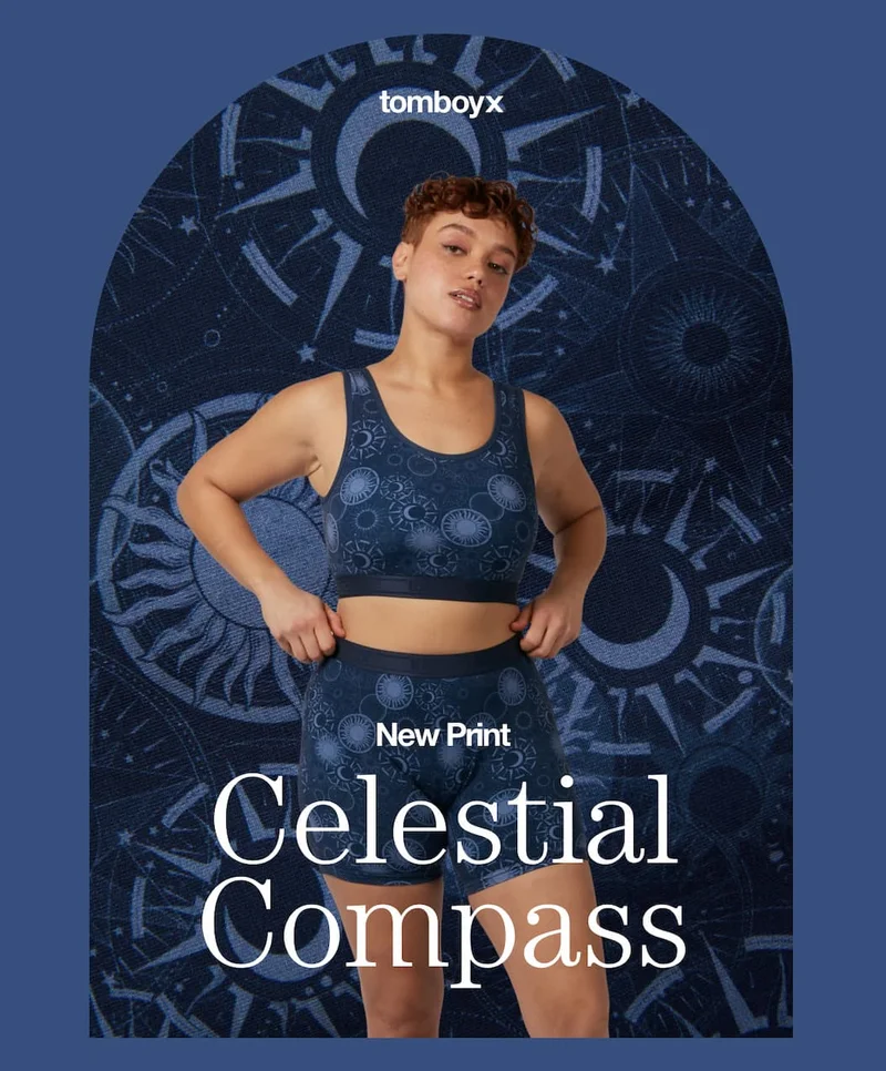 New Print Celestial Compass