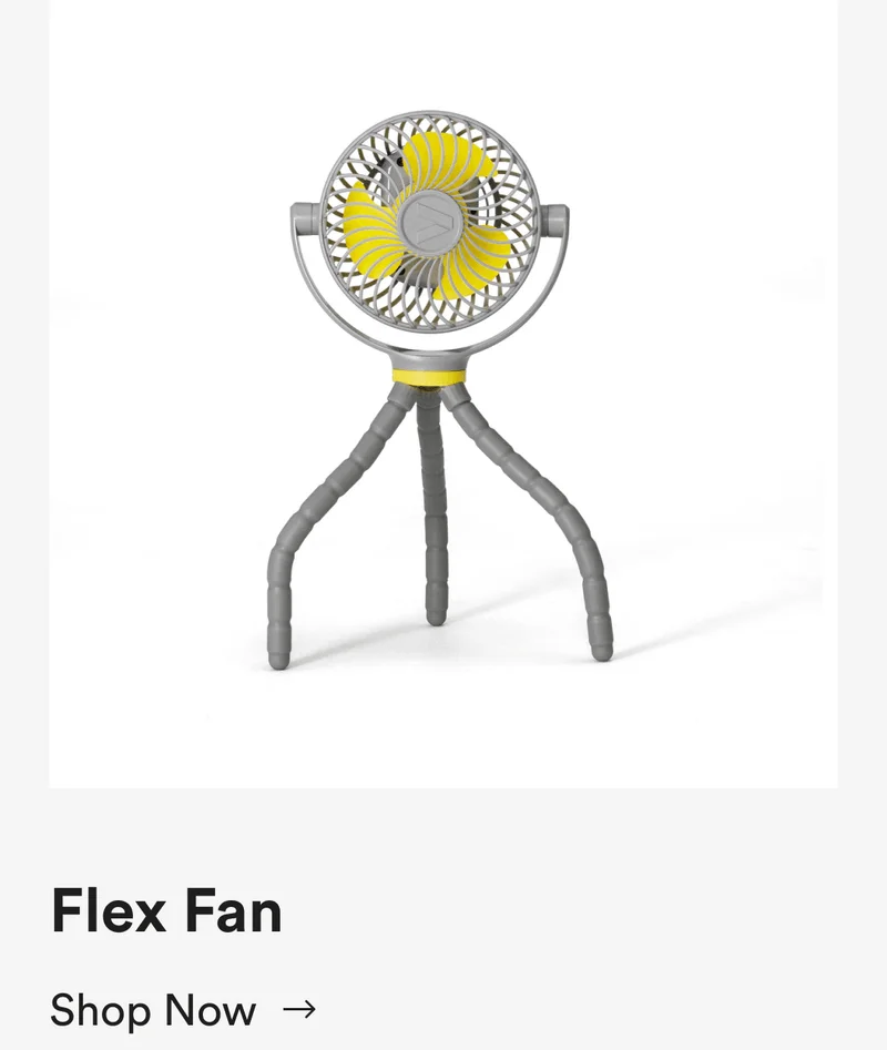flex fan - shop now
