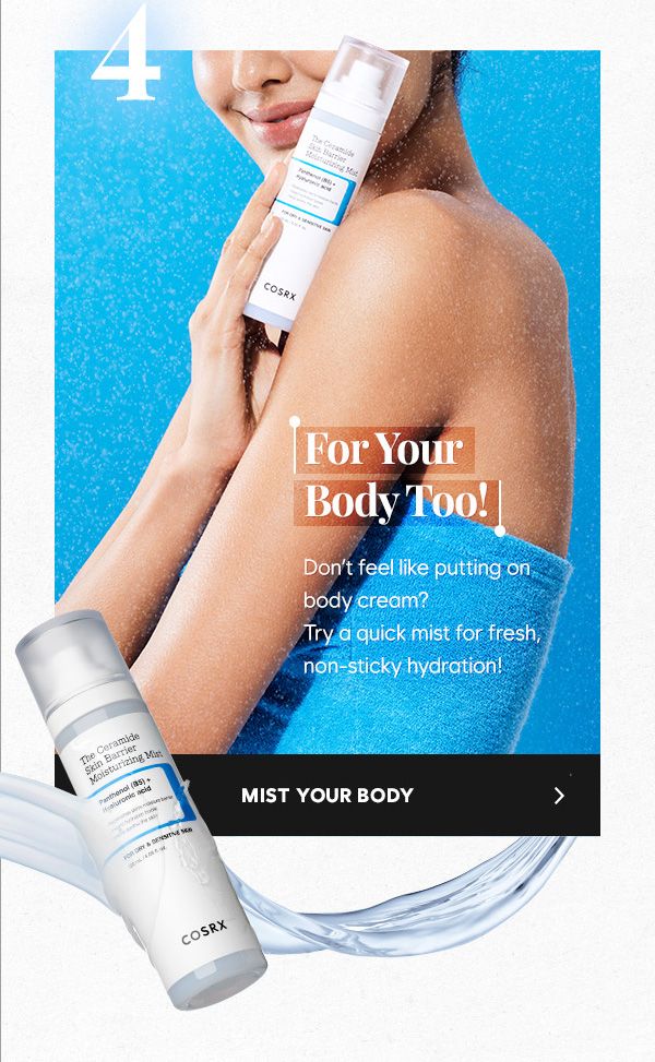 Body Mist? Simple Body Care!