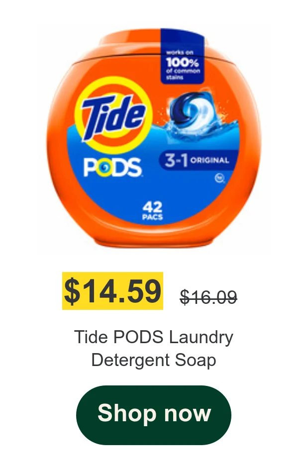 Tide PODS Laundry Detergent Soap