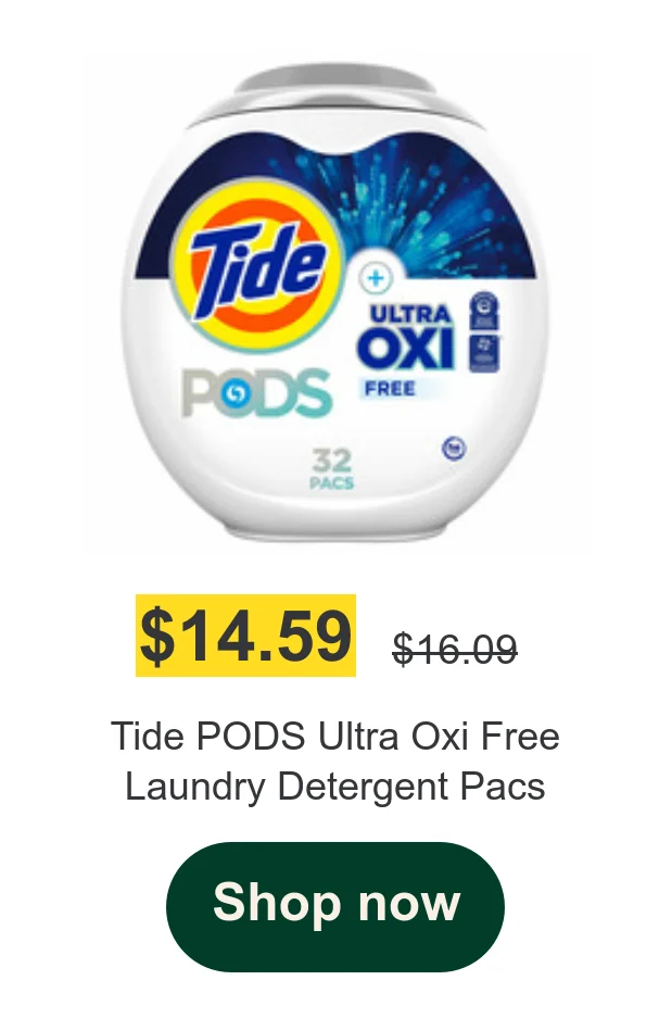 Tide PODS Ultra Oxi Free Laundry Detergent Pacs