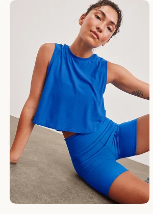 Spacedye Keep Pace 5" Short in Court Blue Heather
