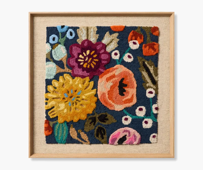 Image of Vintage Blossoms 1 Framed Wall Art