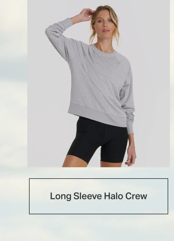 Long Sleeve Halo Crew