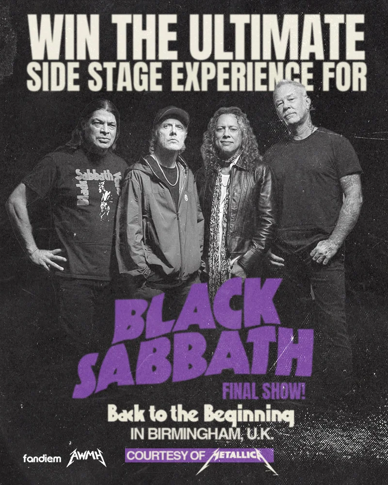 Win the Trip of a Lifetime to See Black Sabbath’s Farewell Show