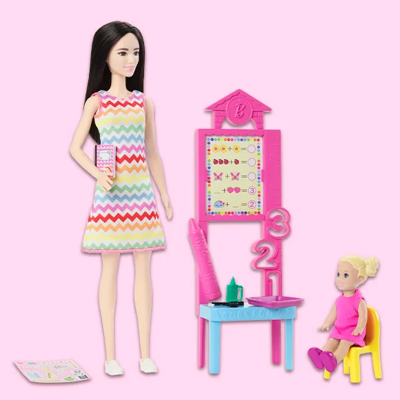 Barbie Teacher Doll With Accessories