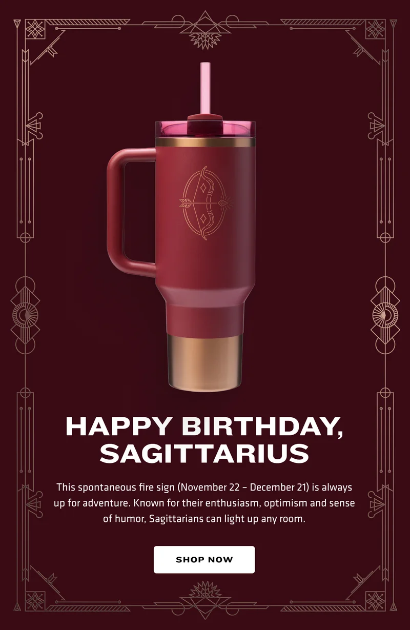 Happy Birthday, Sagittarius