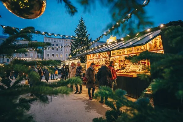 Christmas market in Salzburg
