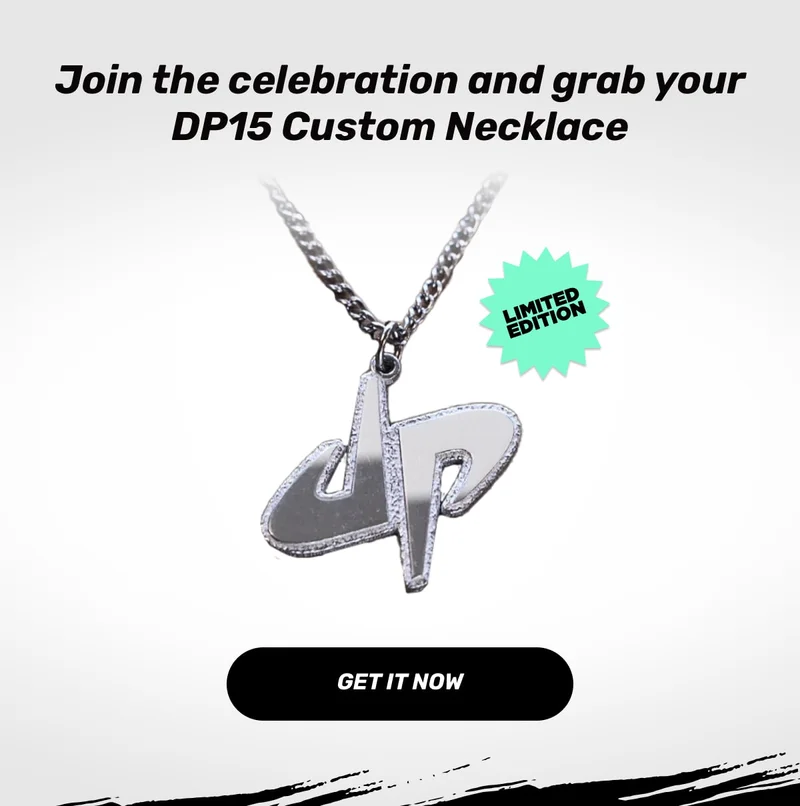 Join the celebration and grab your discount code Custom Necklace