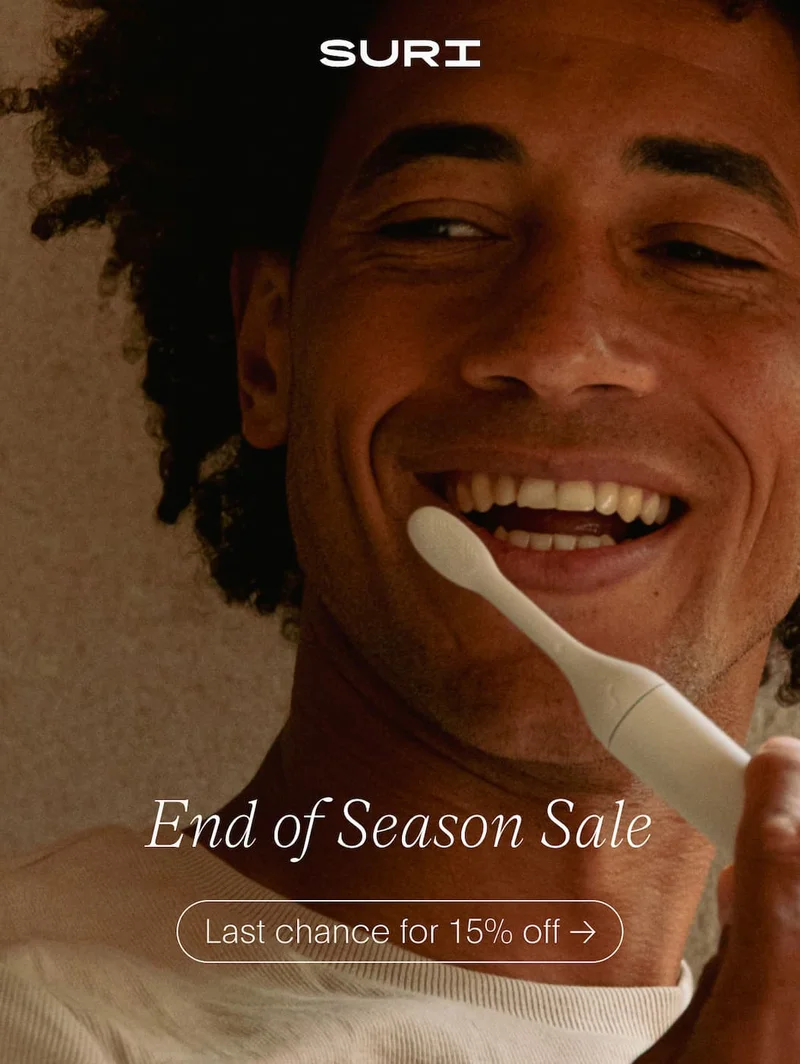 End of Season Sale | Last chance for 15% off