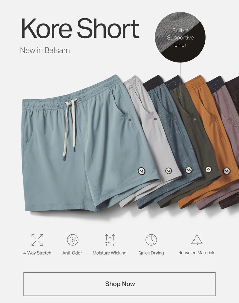 Our classic, athletic short that is worth all the hype.