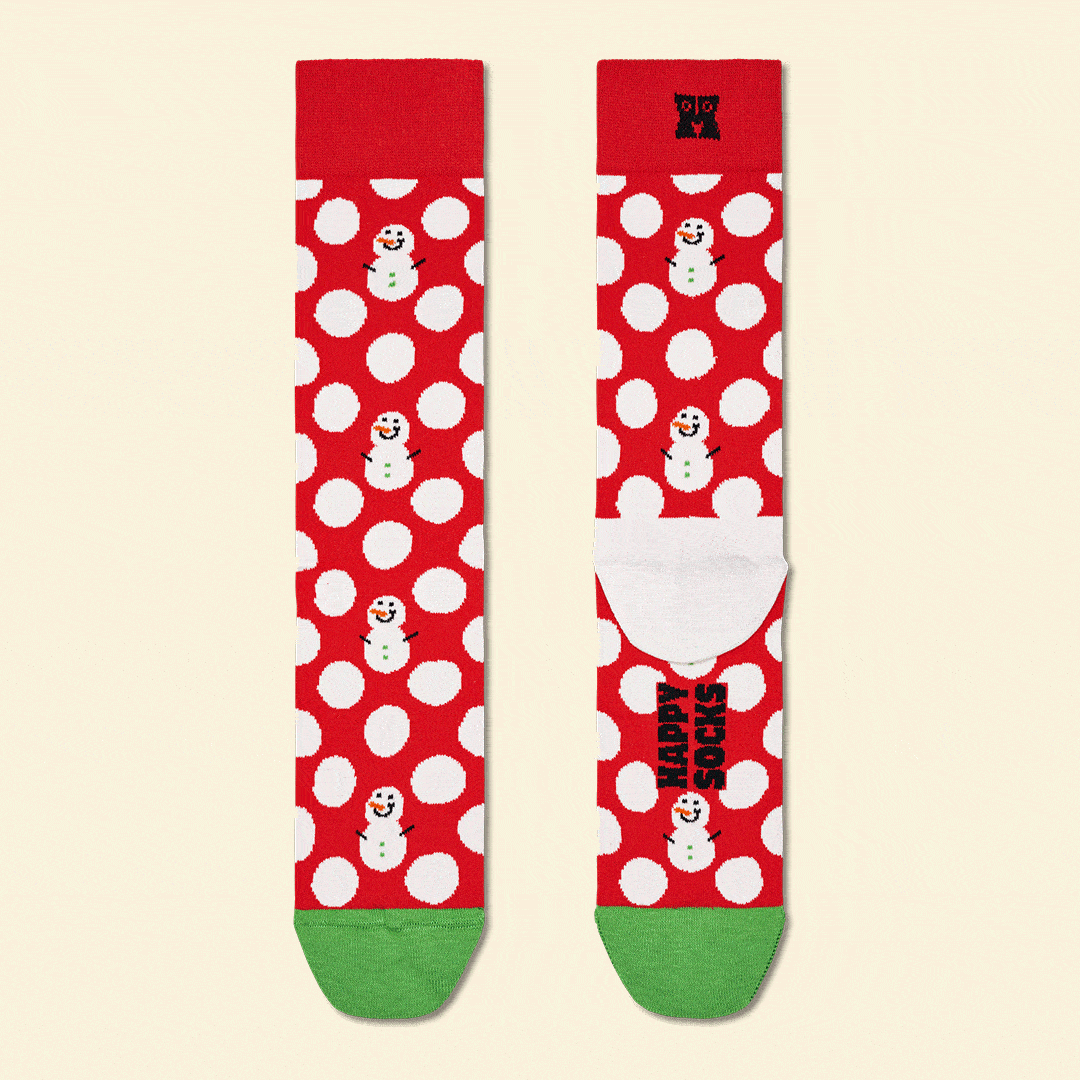 Big Dot Snowman Sock