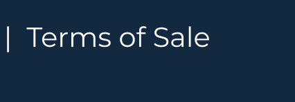 Terms of Sale