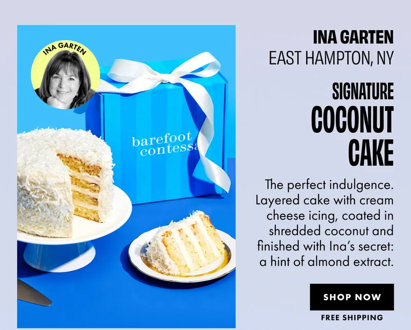 Ina's Coconut Cake Ina's Coconut Cake