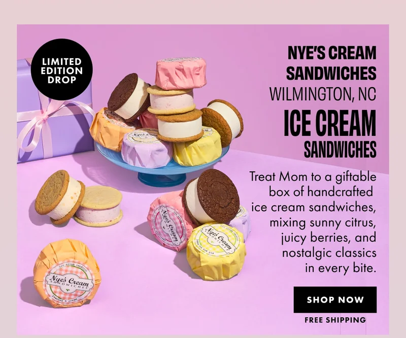 Nye's Cream Sandwiches Nye's Cream Sandwiches