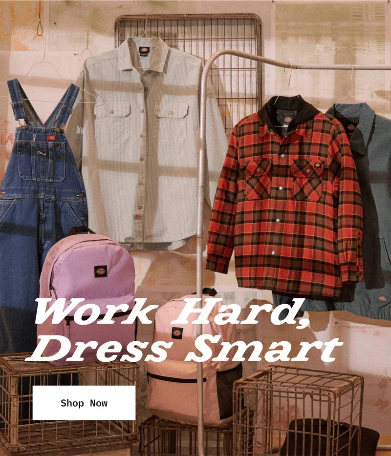 Work Hard, Dress Smart. Shop Now