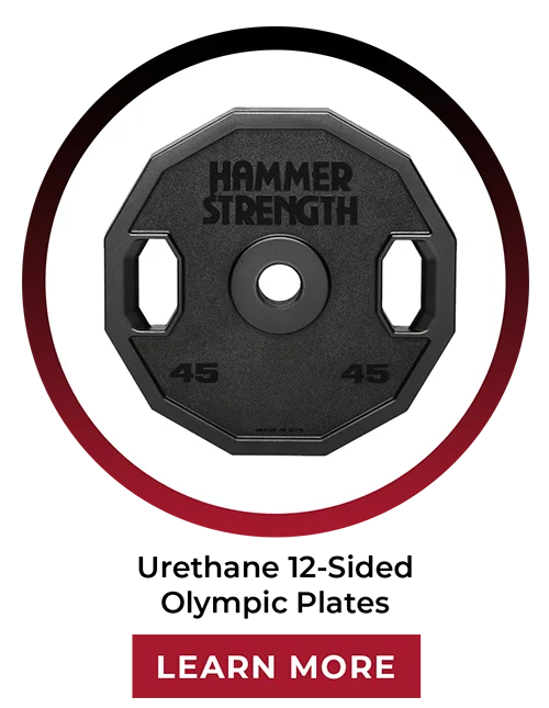 Hammer Strength Urethane 12-Sided Olympic Plates