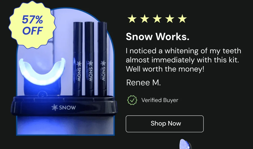 Advanced Wireless Teeth Whitening Kit [SHOP NOW]