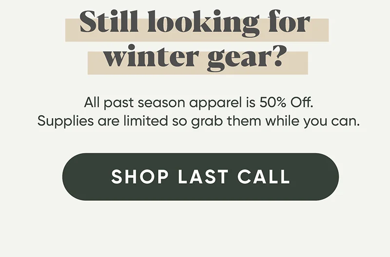 Shop Last Call