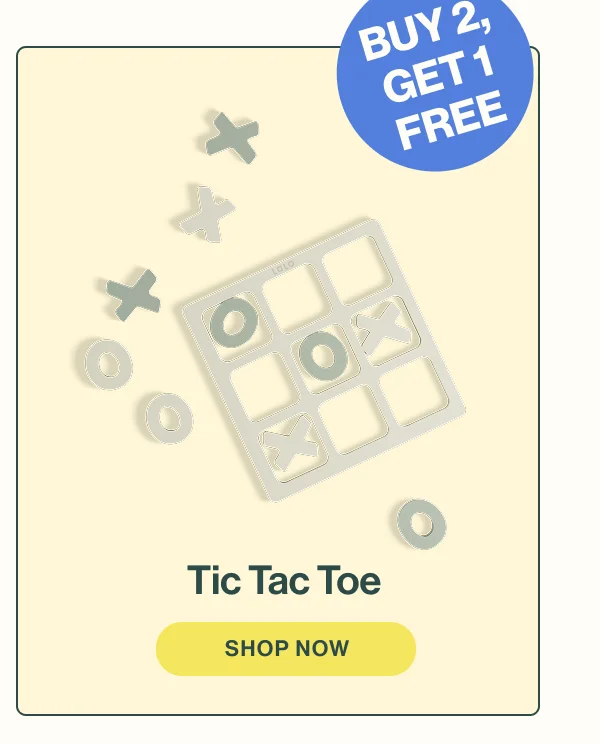 Turn every bath into a game of Tic Tac Toe! Floatable foam Xs and Os stick to walls for creative, splashy play.