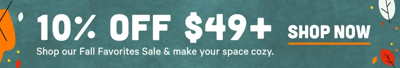 10% off $49+ Fall Favorites Sale