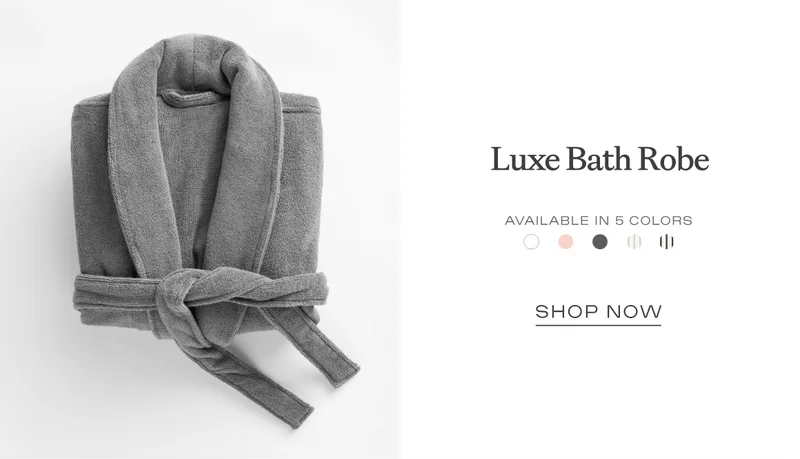 Luxe Bath Robe - Available in 5 colors
