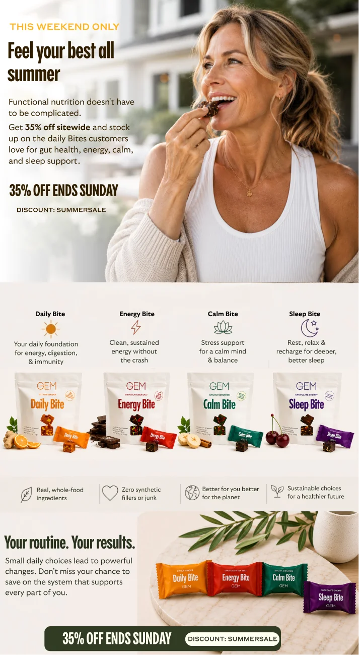 Happy Summer, 35% Off All Bites