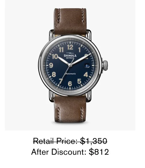 Retail Price: $1,350 After Discount: $812