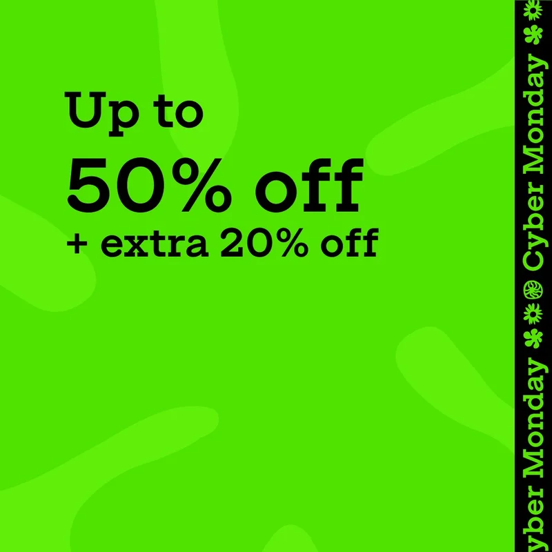 Up to 50% off + EXTRA 20% off