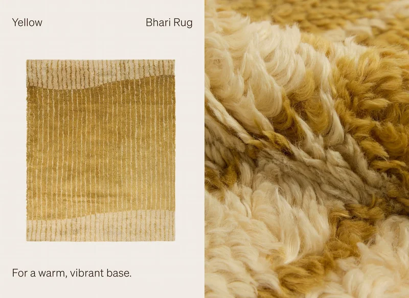 Shop Bhari Hand-Knotted Wool Shag Rug