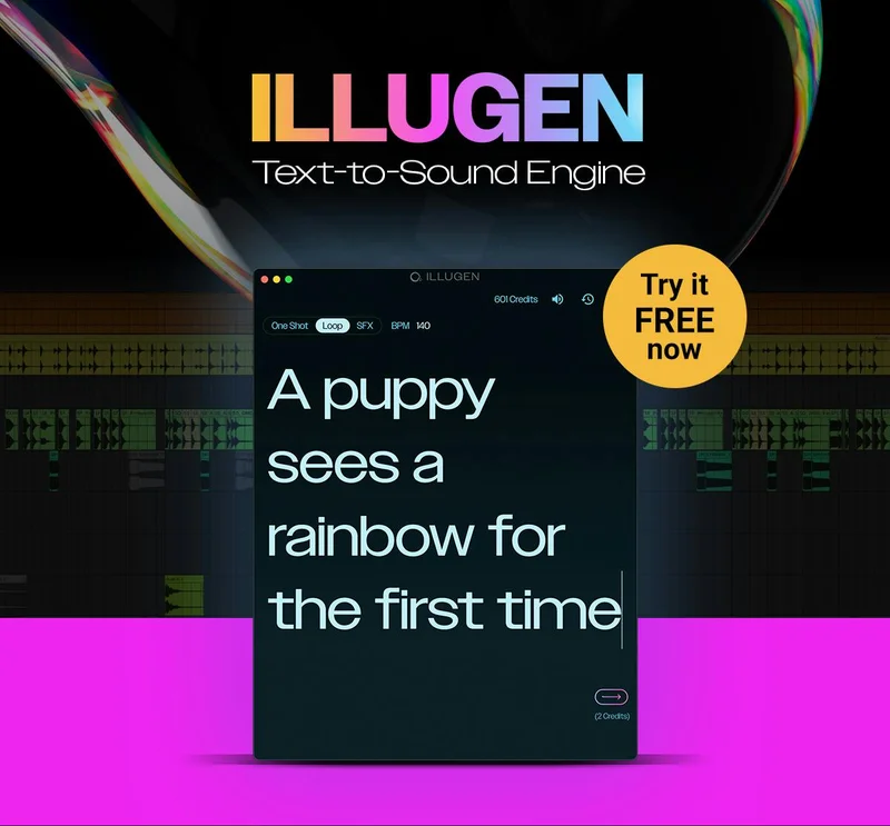 Try ILLUGEN - Text-to-sound engine for free by clicking here
