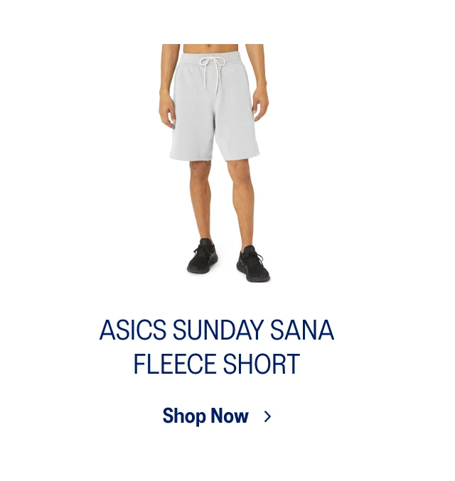 ASICS SUNDAY SANA FLEECE SHORT >