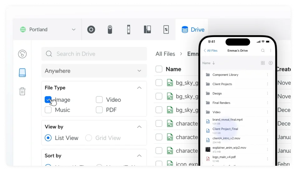Improved File Management Experience