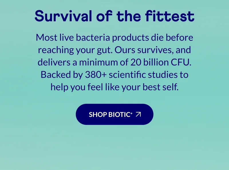 Survival of the fittest