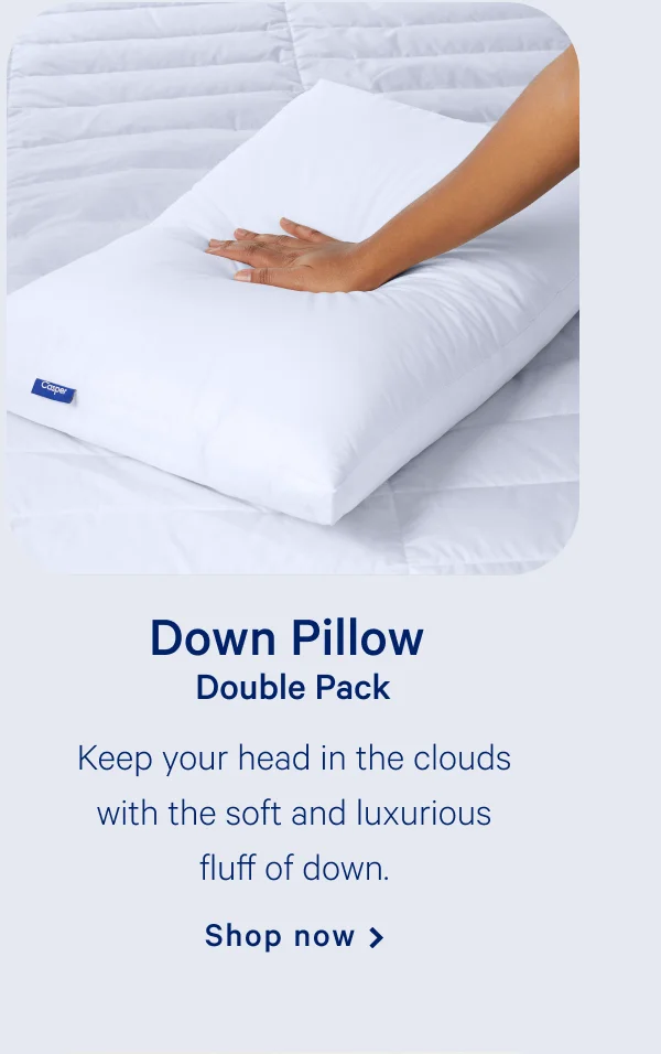 Down Pillow Double Pack >> Shop now >>