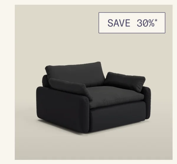 Save 30% on The Sink Down Lounge Chair & Sectional