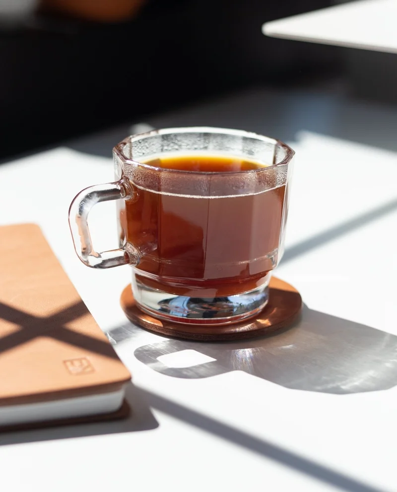 Image of HMM Glass Mug (Clear)